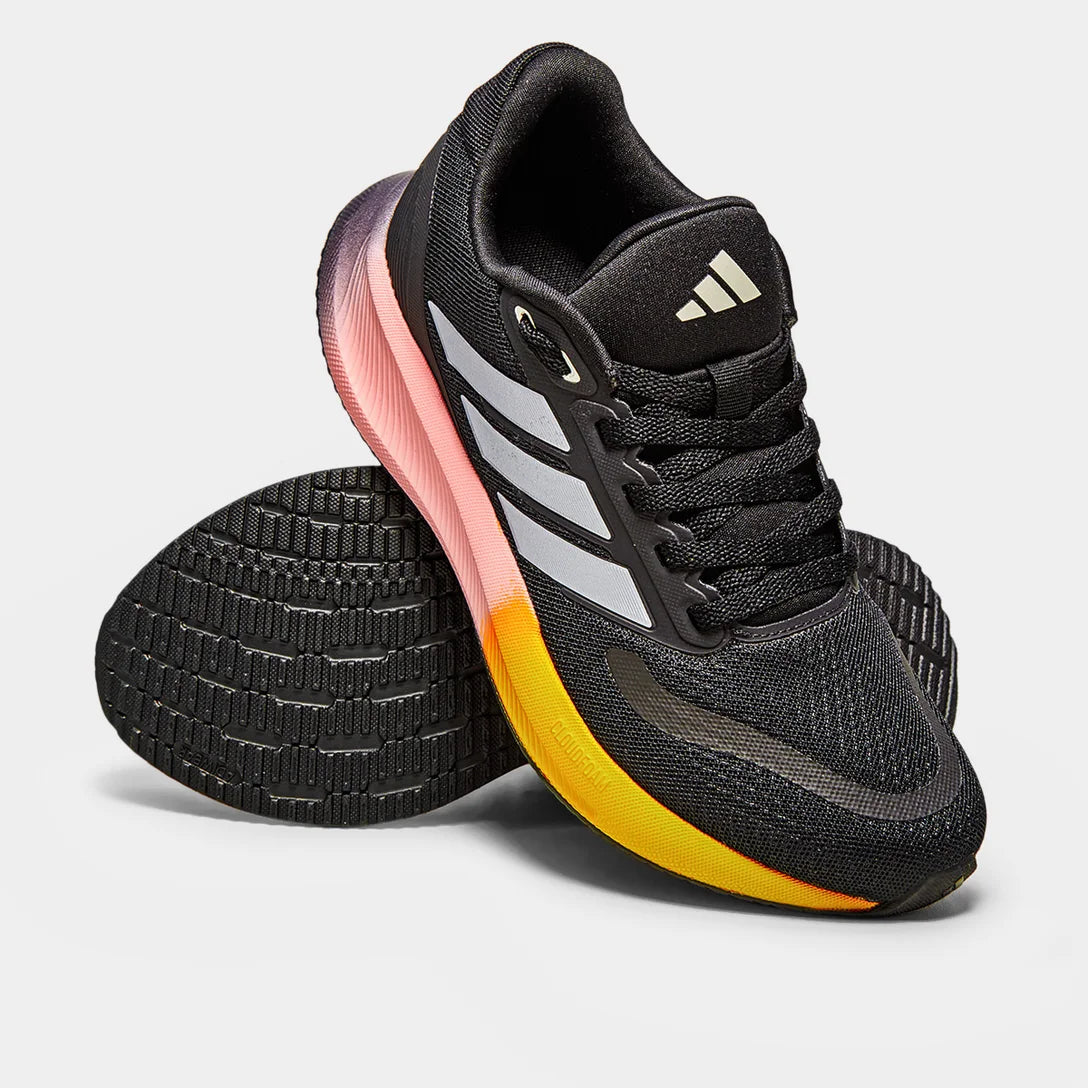 Tênis Adidas Runfalcon 5 Feminino - Preto+Chumbo