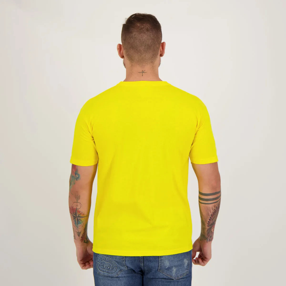 Camiseta Dras Basica Amarela