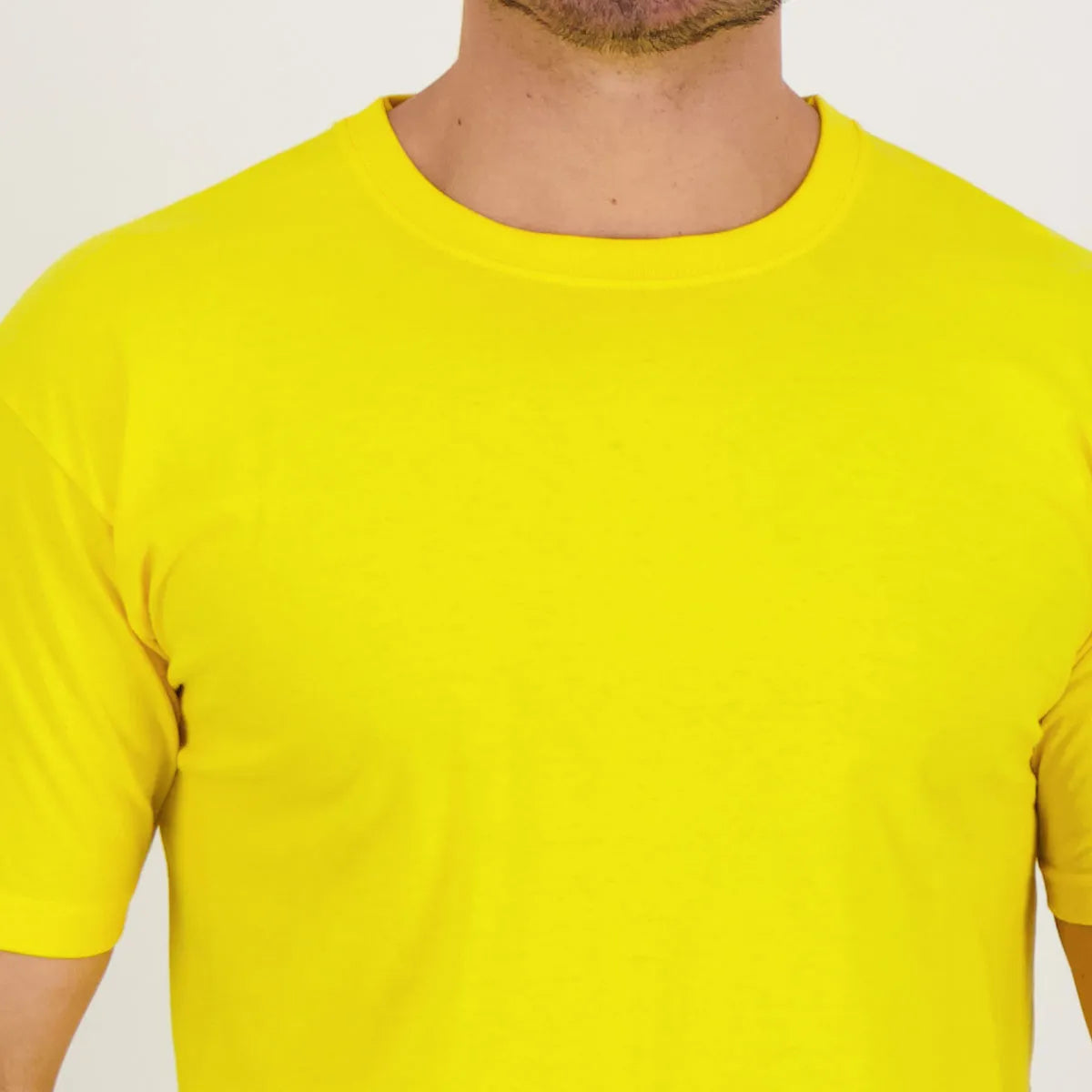 Camiseta Dras Basica Amarela