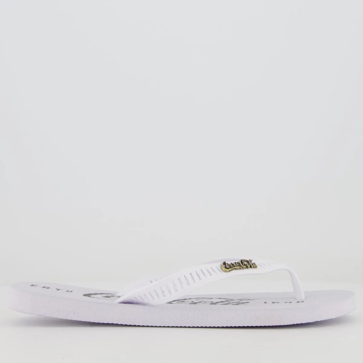 Chinelo Coca Cola 1886 Branco