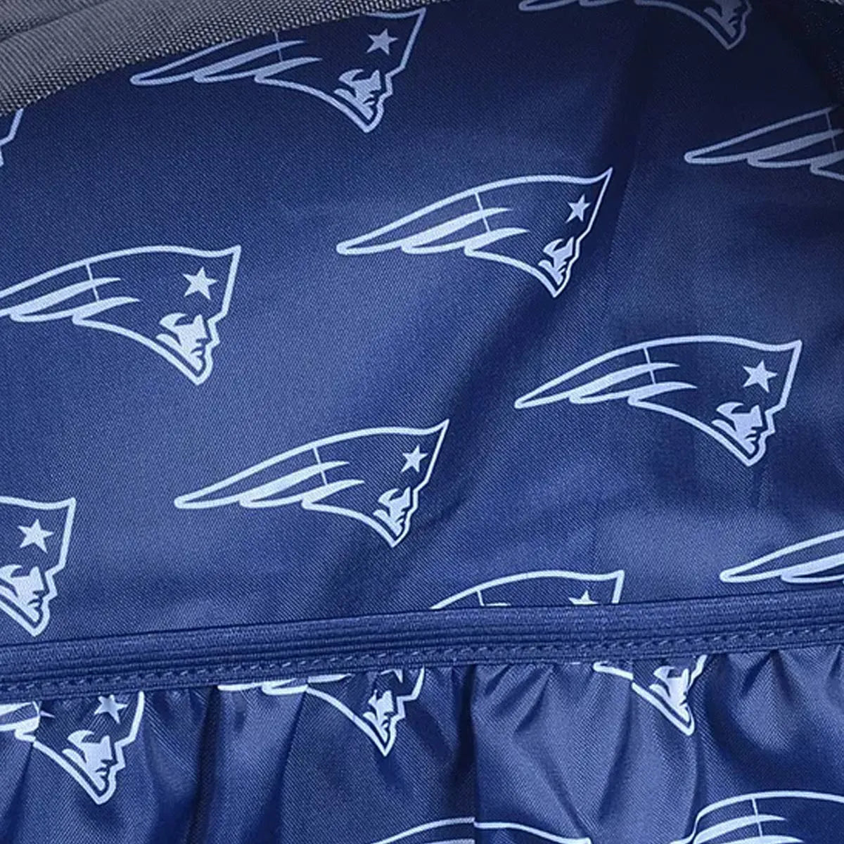 Mochila NFL New England Patriots Esportiva Preta