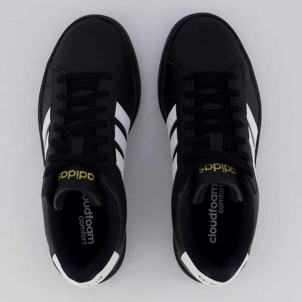Tênis Adidas Grand Court 2.0 Feminino Preto e Branco