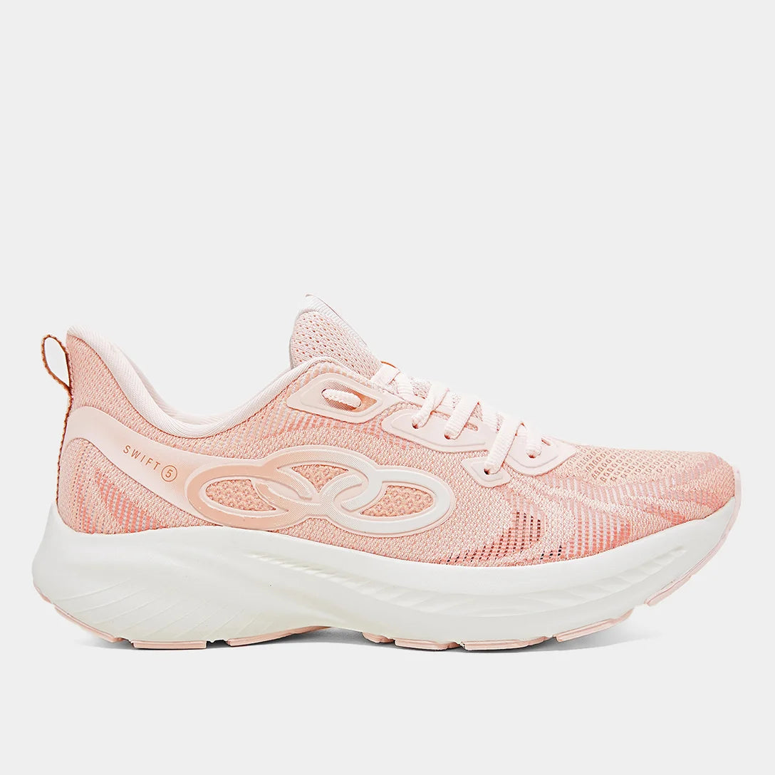 Tênis Olympikus Swift 5 Feminino - Rosa Claro