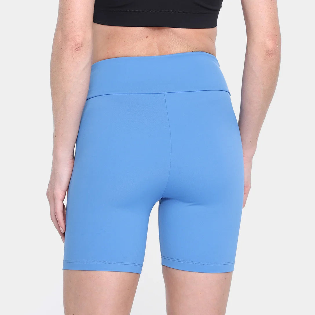 Short Adidas Treino Básico Feminino - Azul