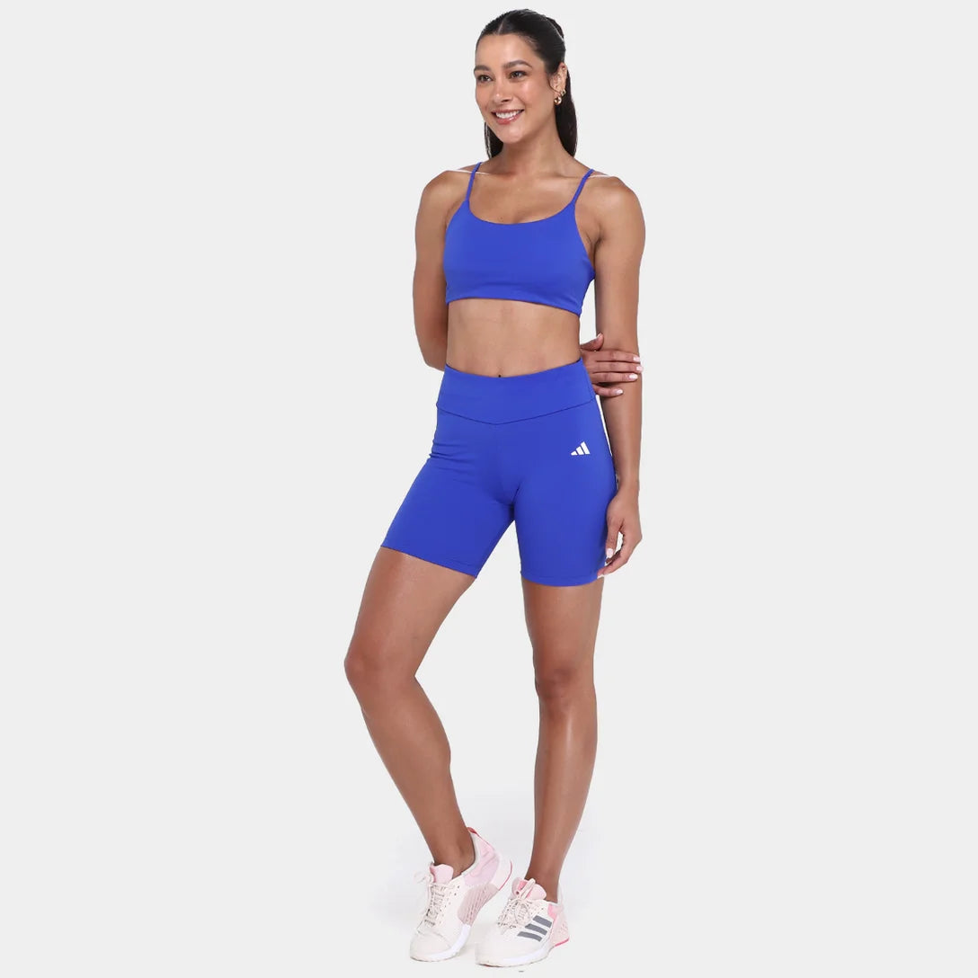 Short Adidas Treino Básico Feminino - Azul Royal