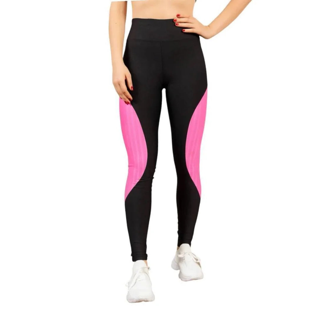 KIT 3 CALÇA Leg LEGGING REDINHA Cintura Alta Fitness Treino Casual Corrida Academia Cores 655 - Sortido