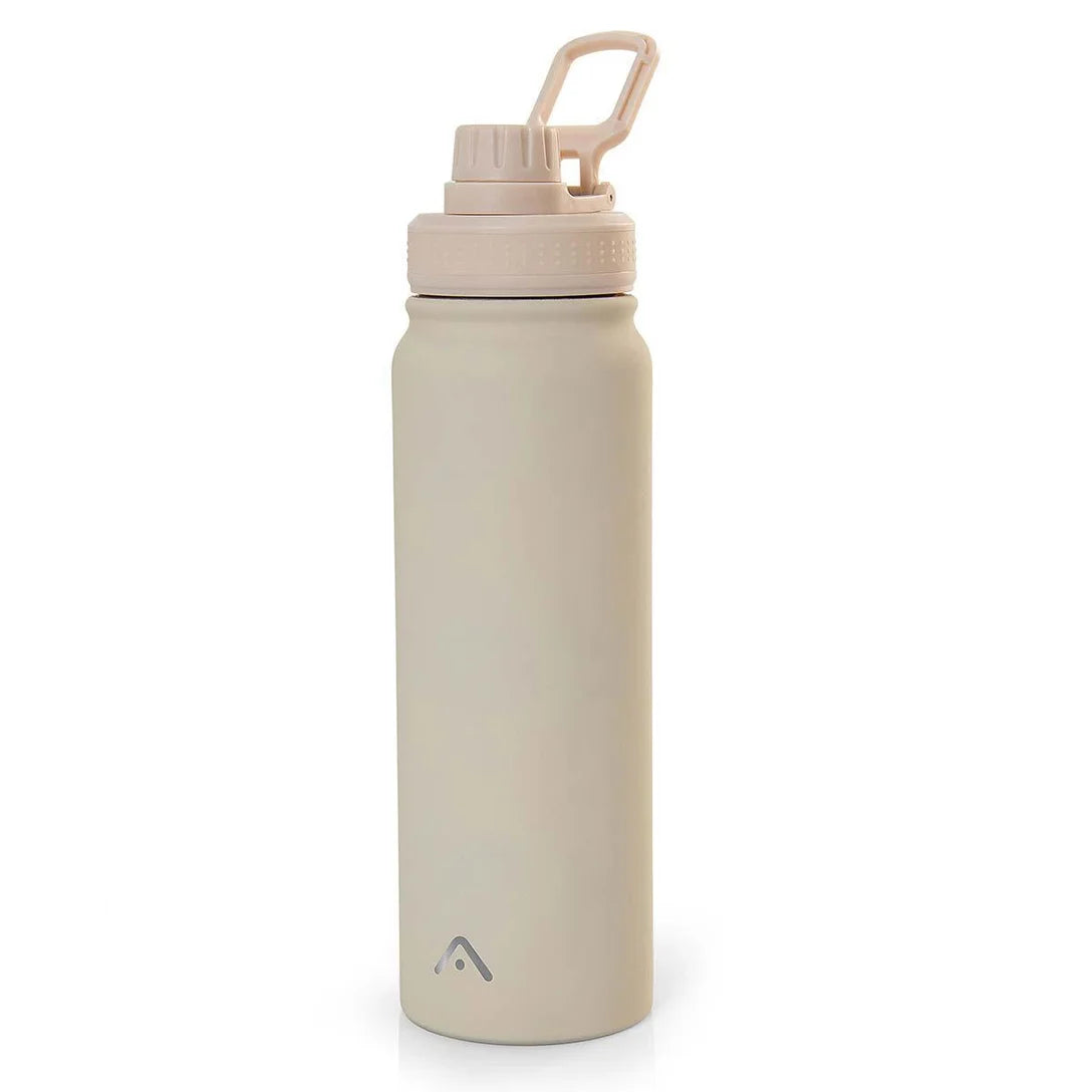 Garrafa Térmica 800ml Academia Ysla Offwhite Alma Genius - Bege