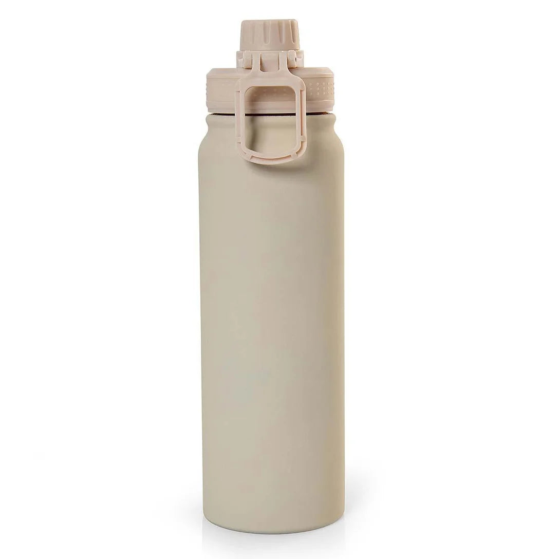 Garrafa Térmica 800ml Academia Ysla Offwhite Alma Genius - Bege