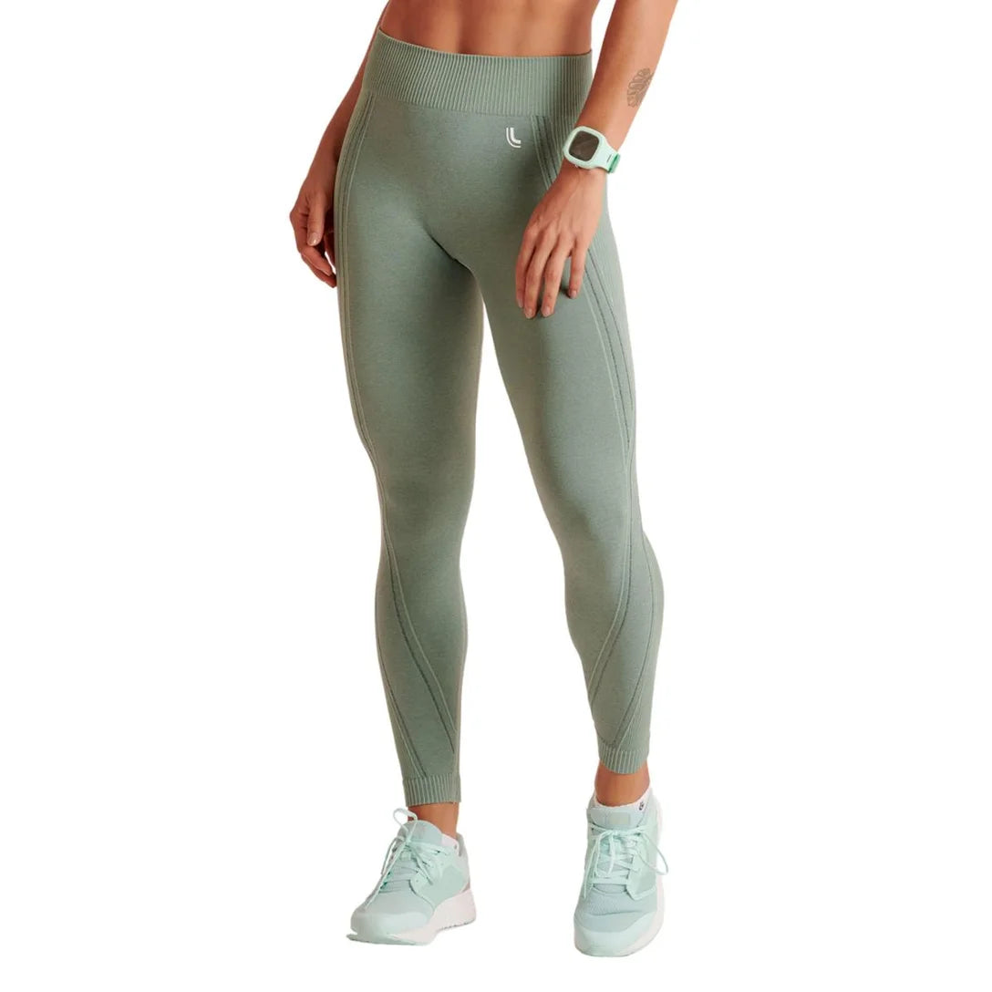 Calça Legging Max Lupo Sem Costura Fitness Sustentação :Feminino - Verde