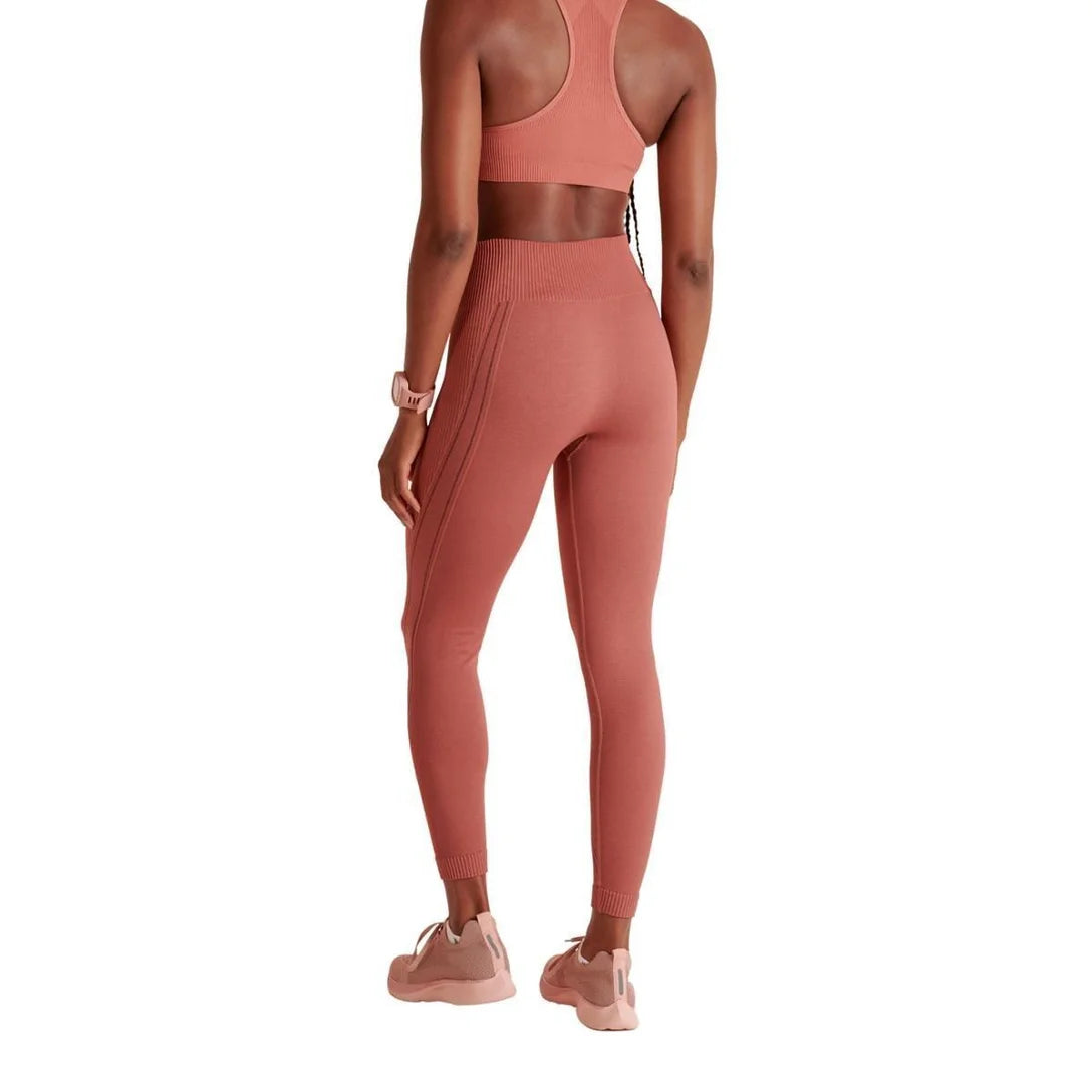 Calça Legging Max Lupo Sem Costura Fitness Sustentação :Feminino -Coral