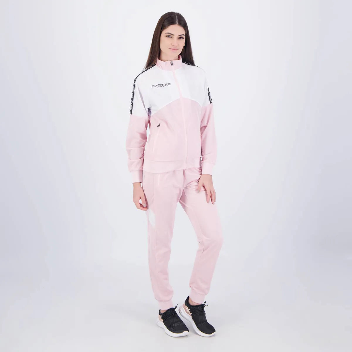 Agasalho Kappa Sport Cutts Feminino Rosa