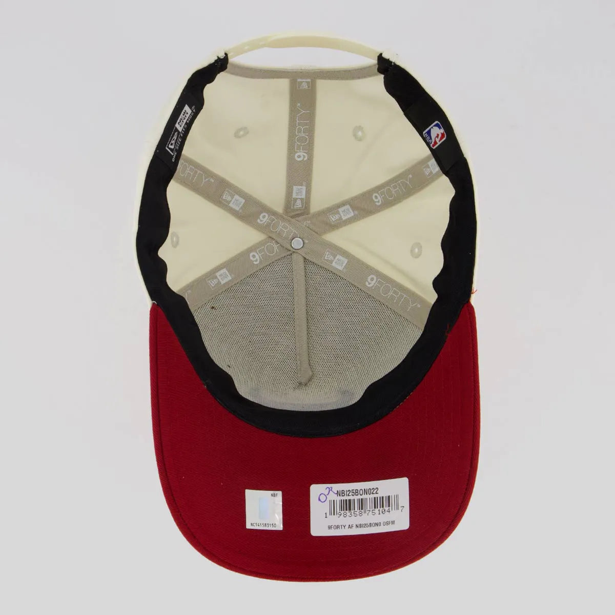Boné New Era NBA Chicago Bulls Style 940 Off White