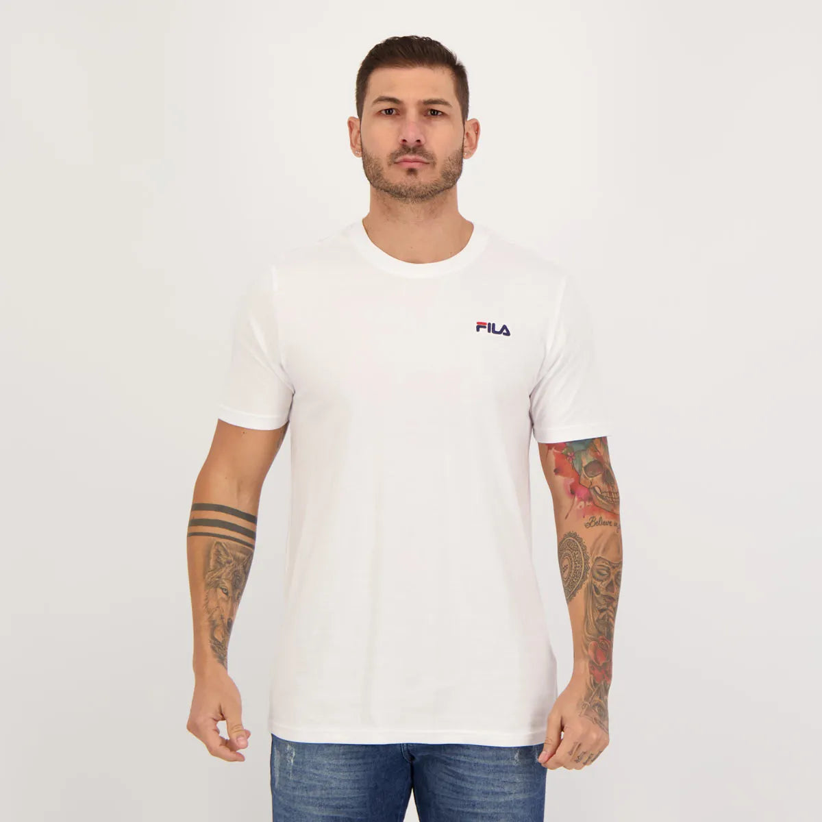 Camiseta Fila Classic Branca