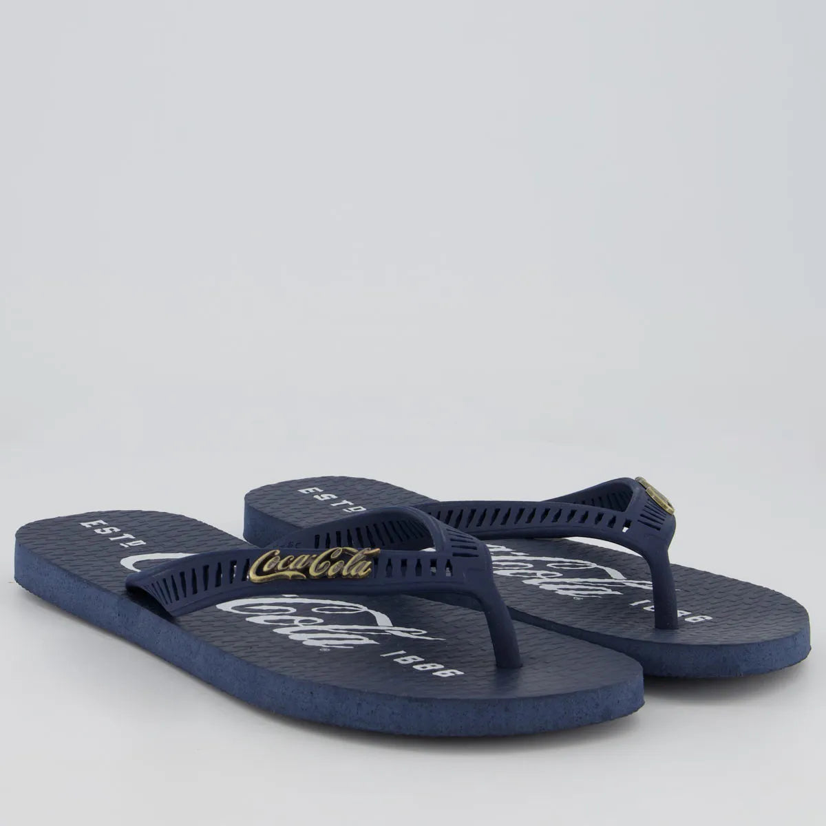Chinelo Coca Cola 1886 Marinho
