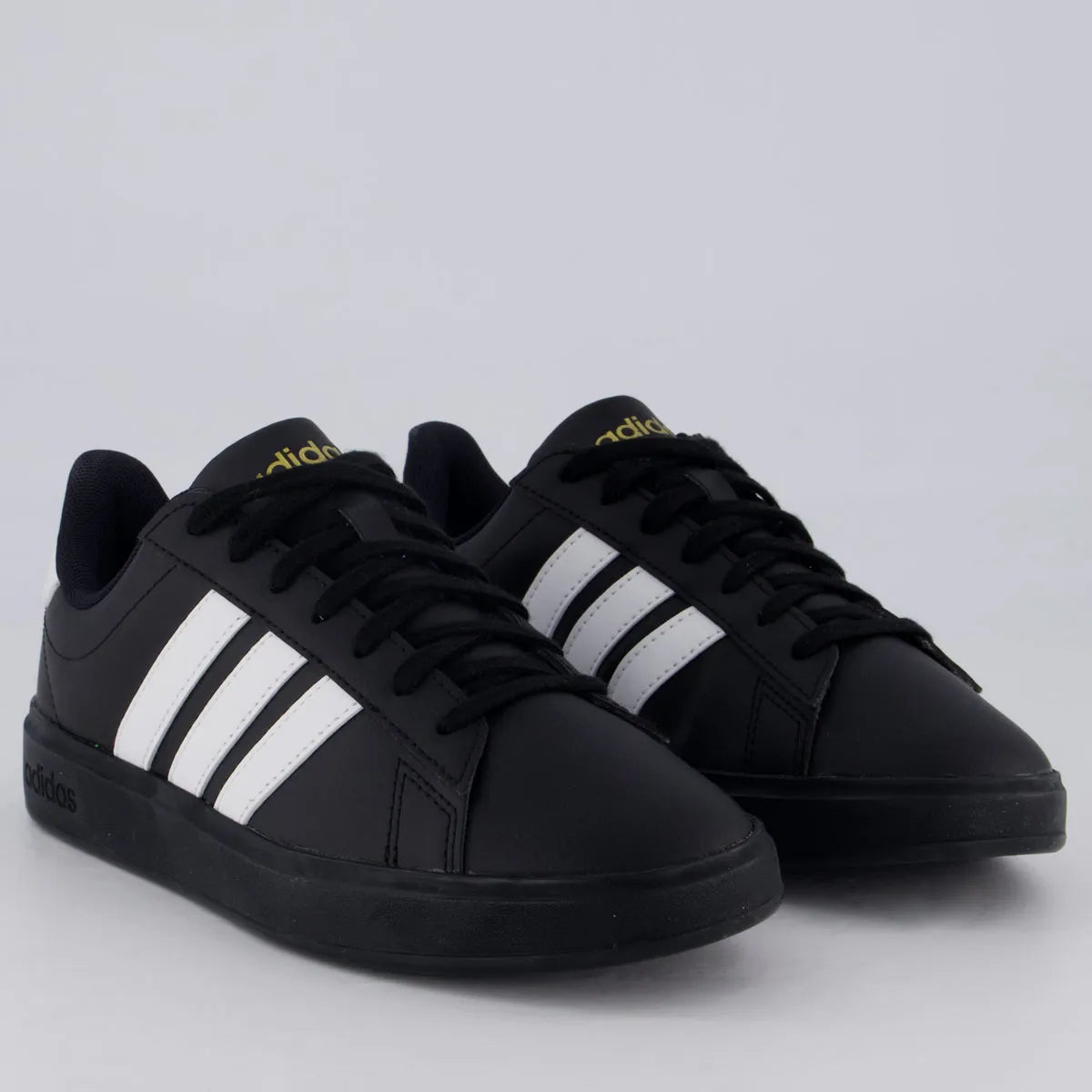 Tênis Adidas Grand Court 2.0 Feminino Preto e Branco