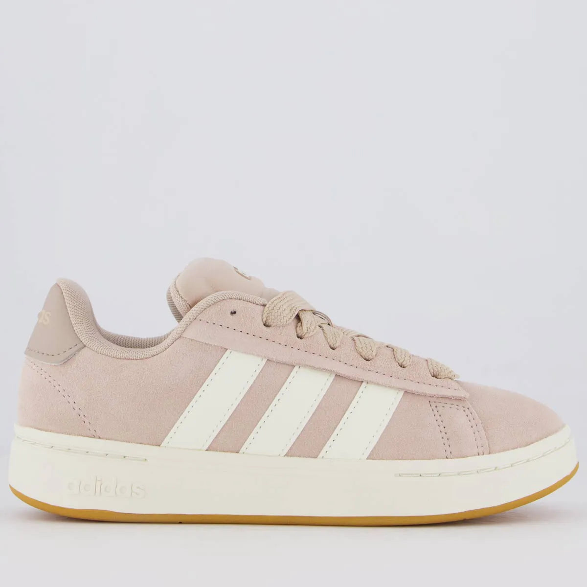 Tênis Adidas Grand Court Alpha Feminino Rosa Claro