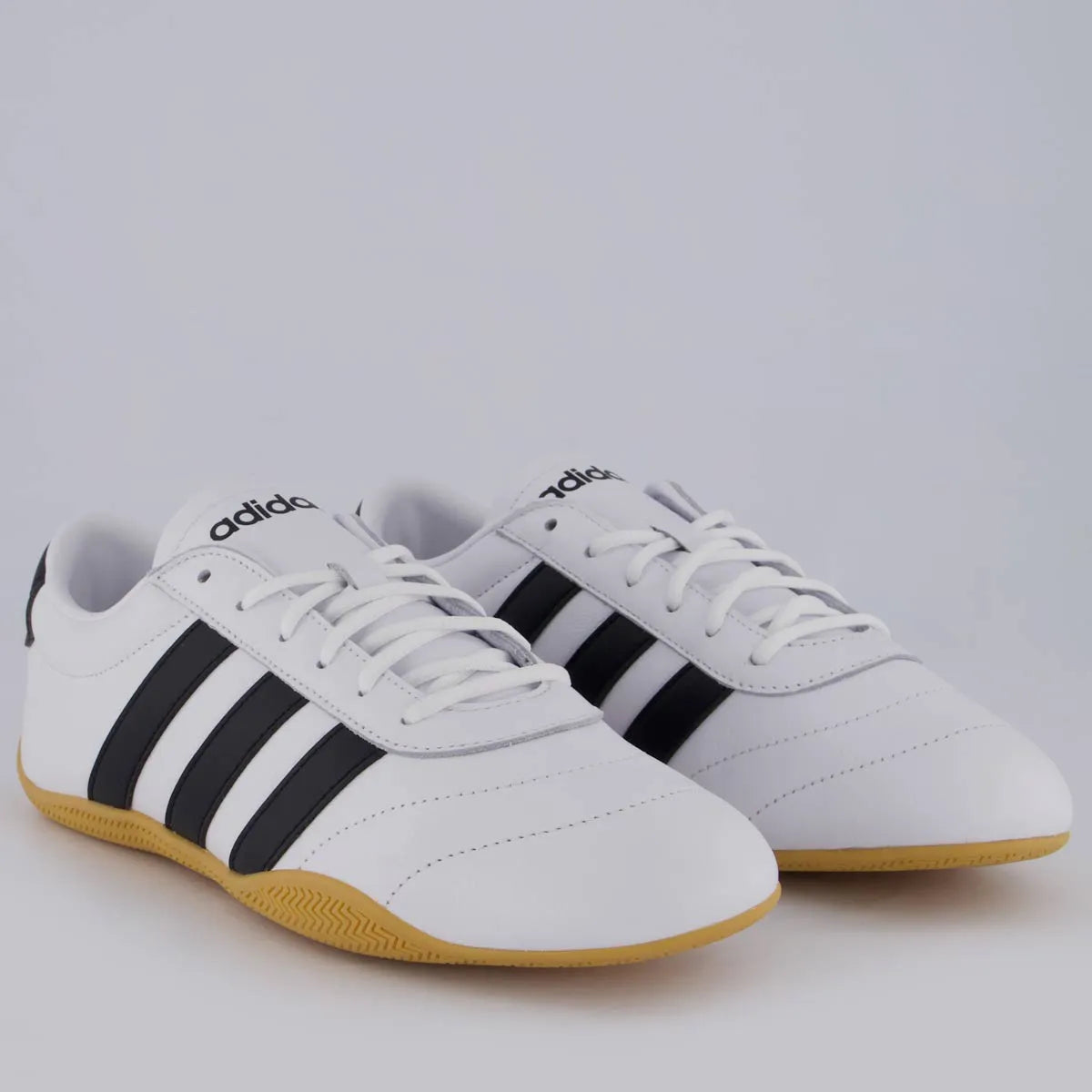 Tênis Adidas Grand Court Lo Feminino Branco e Preto