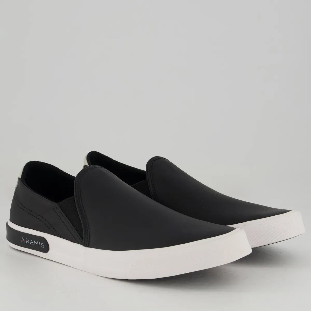 Tênis Aramis Stripe Slip On Preto