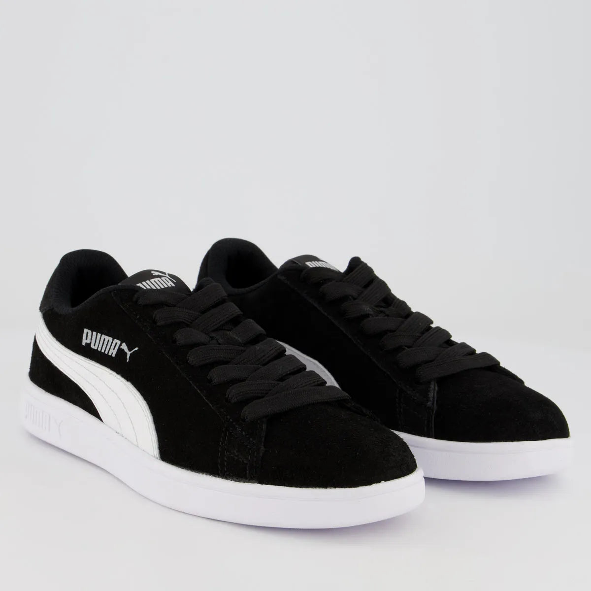 Tênis Puma Smash V2 BDP Feminino Preto e Branco